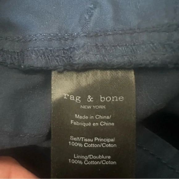 Rag & Bone Woman’s Workman Pant with Side Stripe Size 26 - Picture 4 of 6